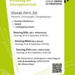 NEU in der Musikschule: TANZ! Komm zur Schupperstunde!