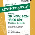 Einladung zum Adventkonzert Gloggnitz 2024